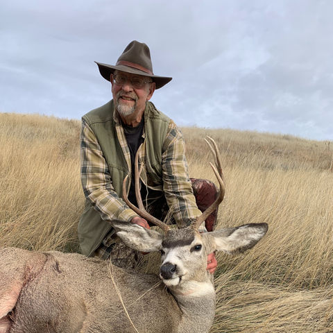 Jack with his first Wyoming mule deer
