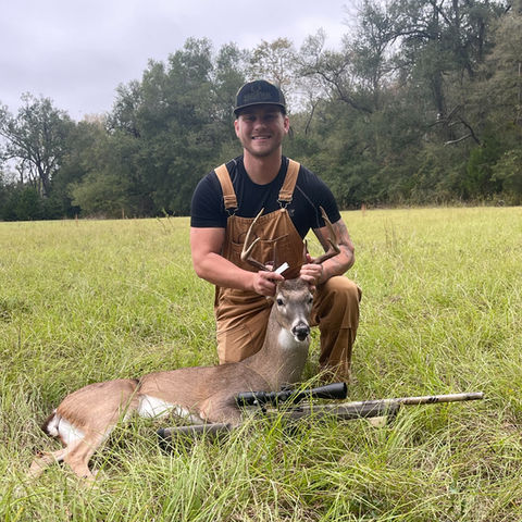 Josh with a Texas whitetail buck